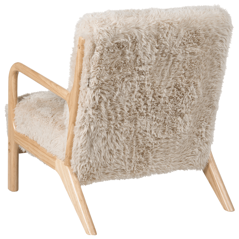 Lænestol Skovde - Lys beige - Møbler - Stole & lænestole - Lænestole