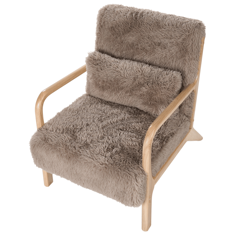 Lænestol Skovde - Taupe - Møbler - Stole & lænestole - Lænestole