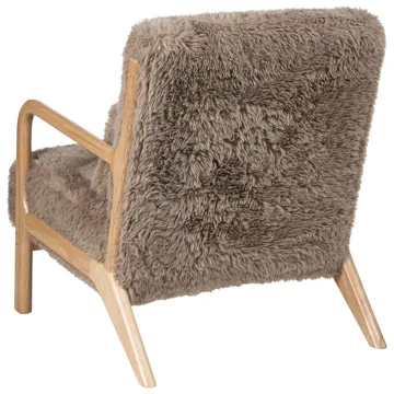 Lænestol Skovde - Taupe - Møbler - Stole & lænestole - Lænestole