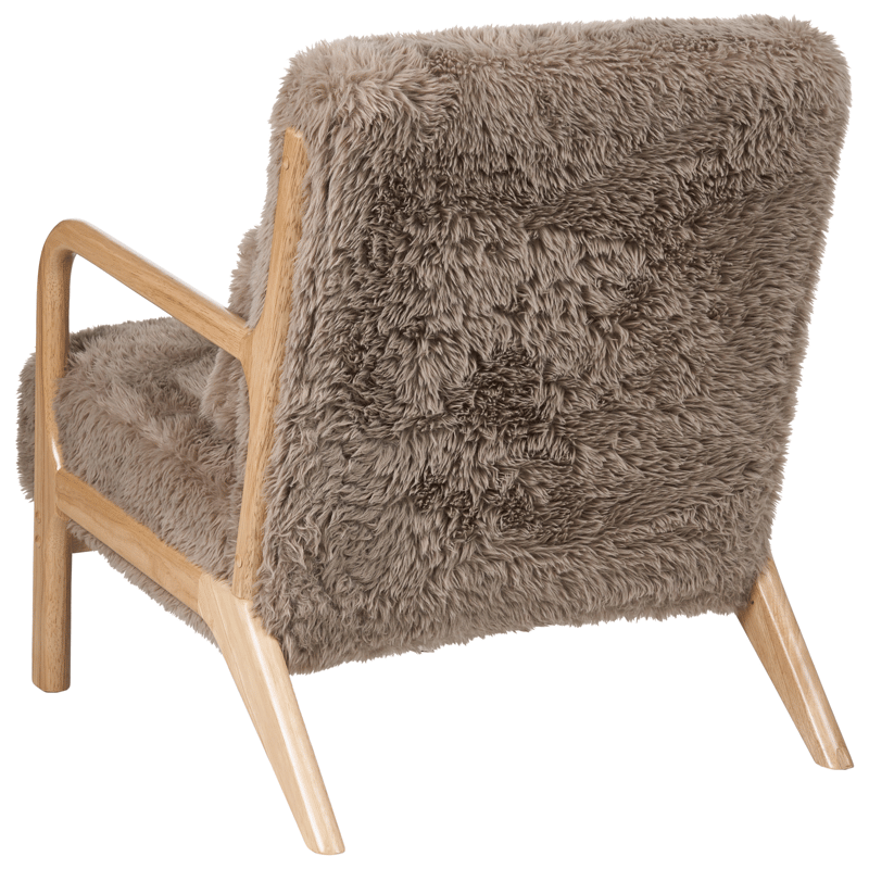 Lænestol Skovde - Taupe - Møbler - Stole & lænestole - Lænestole