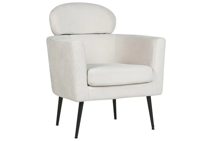 Lænestol Soby, Hvid, Sort