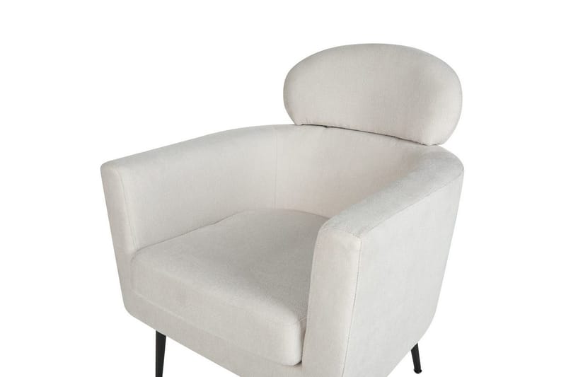 Lænestol Soby - Hvid, Sort - Møbler - Stole & lænestole - Lænestole