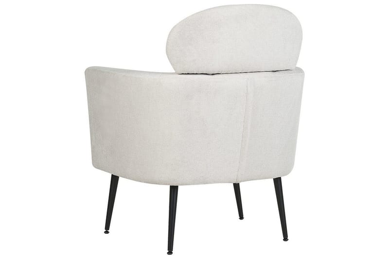 Lænestol Soby - Hvid, Sort - Møbler - Stole & lænestole - Lænestole