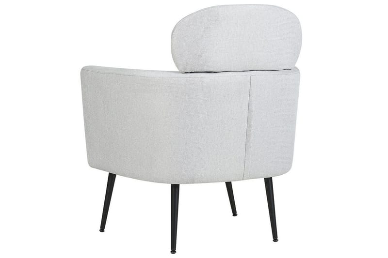 Lænestol Soby - Lys grå, sort - Møbler - Stole & lænestole - Lænestole