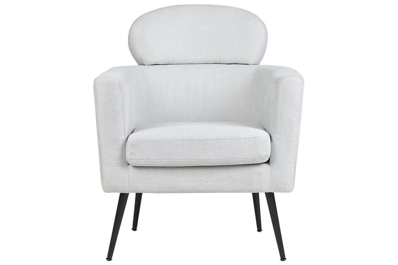 Lænestol Soby - Lys grå, sort - Møbler - Stole & lænestole - Lænestole