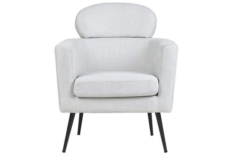 Lænestol Soby - Lys grå, sort - Møbler - Stole & lænestole - Lænestole