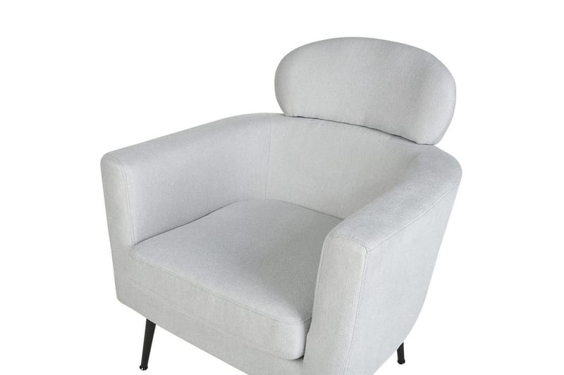 Lænestol Soby - Lys grå, sort - Møbler - Stole & lænestole - Lænestole