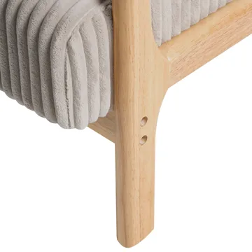 Lænestol Sorsele - Lysebrun, beige - Møbler - Stole & lænestole - Lænestole