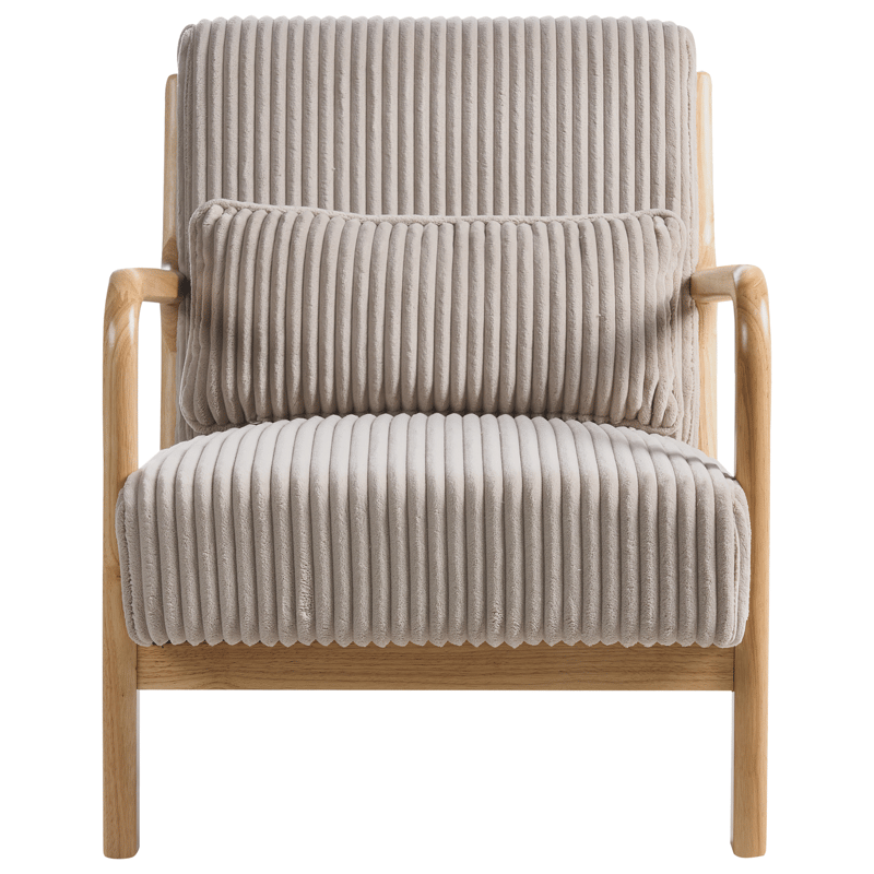 Lænestol Sorsele - Lysebrun, beige - Møbler - Stole & lænestole - Lænestole