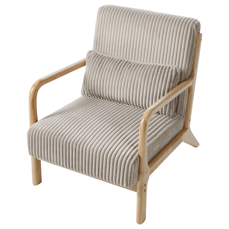 Lænestol Sorsele - Lysebrun, beige - Møbler - Stole & lænestole - Lænestole