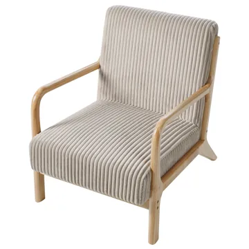 Lænestol Sorsele - Lysebrun, beige - Møbler - Stole & lænestole - Lænestole