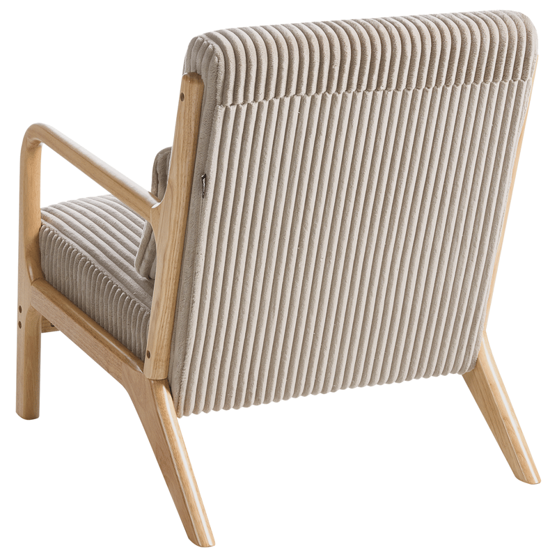 Lænestol Sorsele - Lysebrun, beige - Møbler - Stole & lænestole - Lænestole