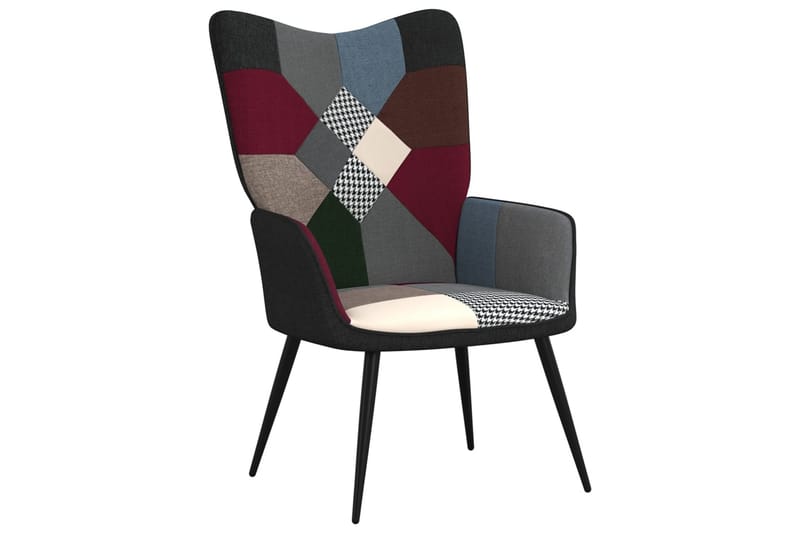 lænestol stof patchwork - Flerfarvet - Møbler - Stole & lænestole - Lænestole