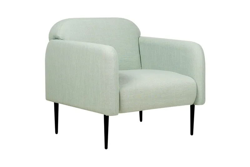 Lænestol Stouby - Grøn, sort - Møbler - Stole & lænestole - Lænestole