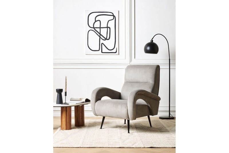 Lænestol Svalov - Grå - Møbler - Stole & lænestole - Lænestole