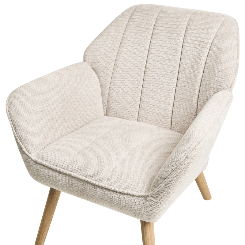 Lænestol Torud - Lys beige - Møbler - Stole & lænestole - Lænestole
