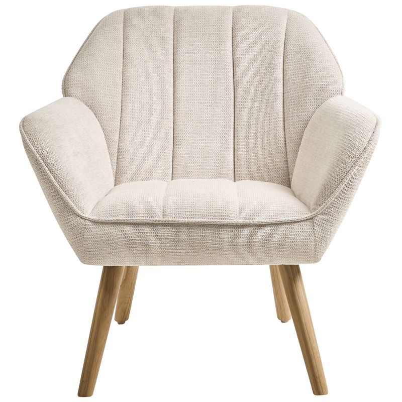 Lænestol Torud - Lys beige - Møbler - Stole & lænestole - Lænestole