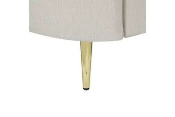 Lænestol Trosa - Beige, guld - Møbler - Stole & lænestole - Lænestole