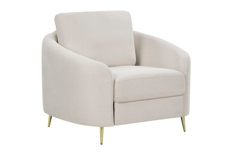 Lænestol Trosa, Beige/guld