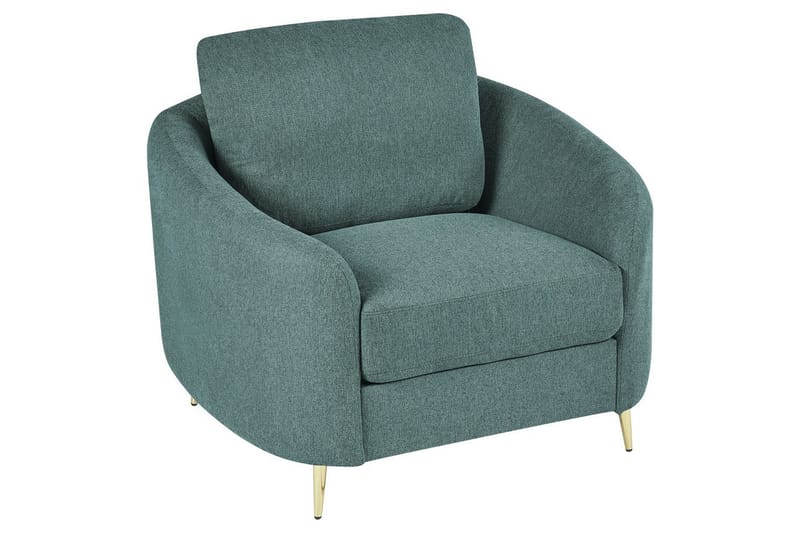 Lænestol Trosa - Grønt, guld - Møbler - Stole & lænestole - Lænestole