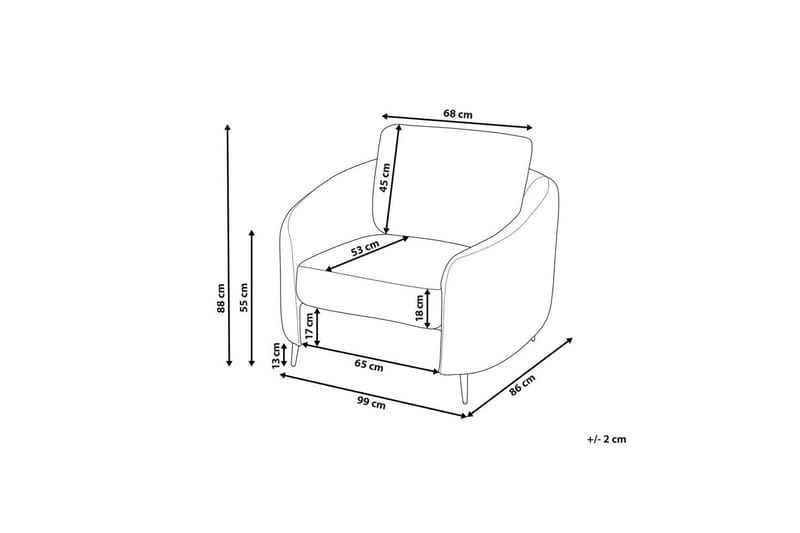 Lænestol Trosa - Grønt, guld - Møbler - Stole & lænestole - Lænestole