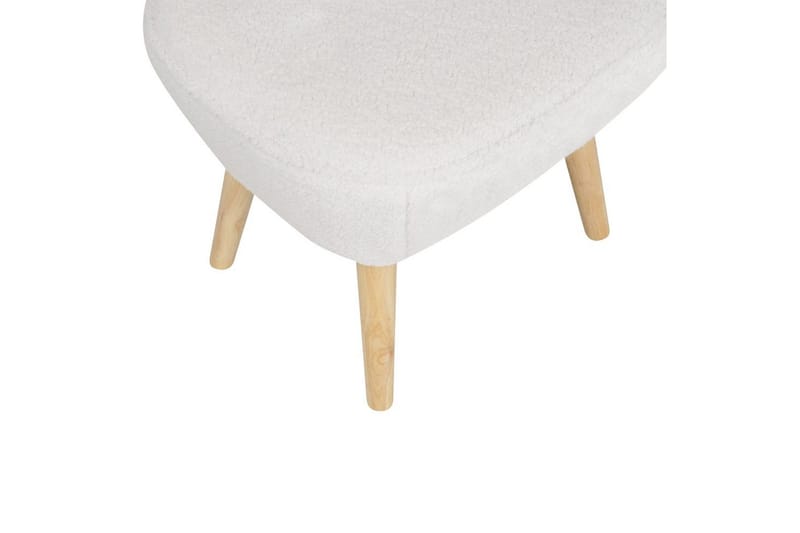 Lænestol Tumba - Hvid, Sort - Møbler - Stole & lænestole - Lænestole