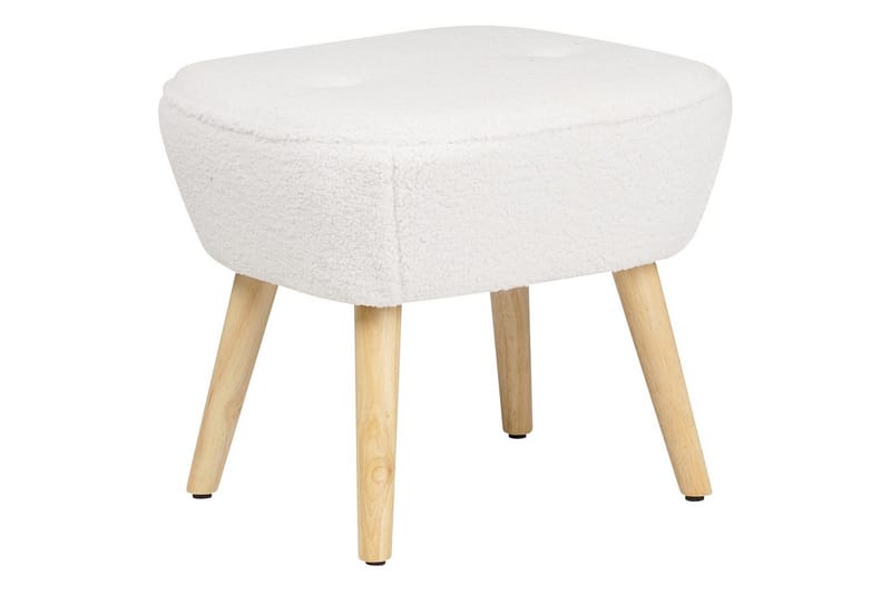 Lænestol Tumba - Hvid, Sort - Møbler - Stole & lænestole - Lænestole