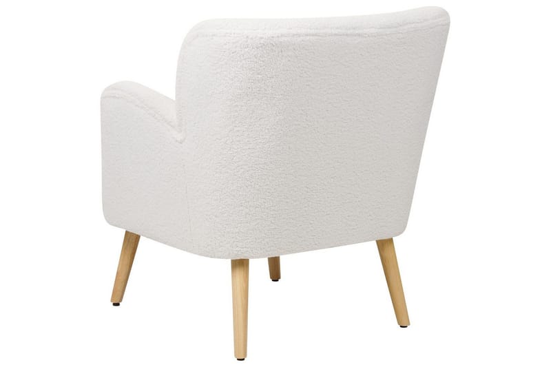 Lænestol Tumba - Hvid, Sort - Møbler - Stole & lænestole - Lænestole