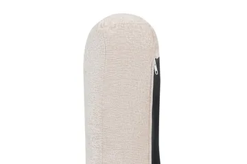 Lænestol Tuve - Beige, lyst træ/Bouclé - Møbler - Stole & lænestole - Lænestole