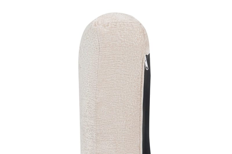 Lænestol Tuve - Beige, lyst træ/Bouclé - Møbler - Stole & lænestole - Lænestole