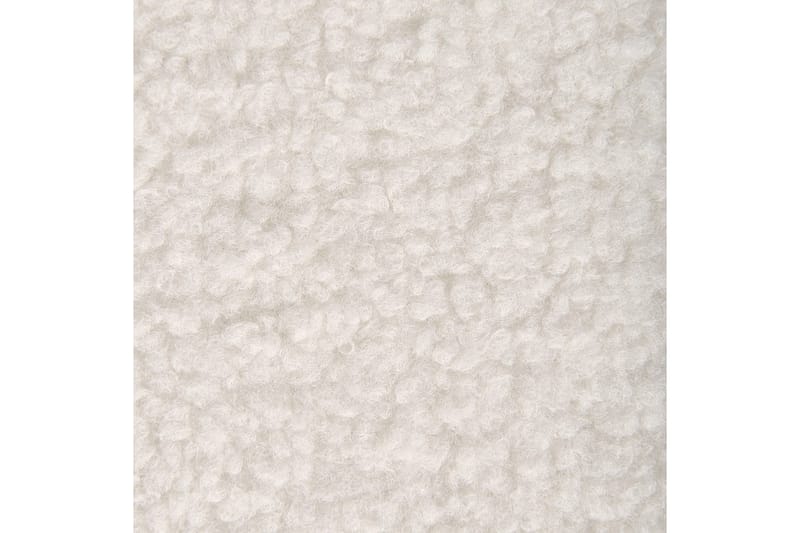 Lænestol Tuve - Hvid, lyst træ/Bouclé - Møbler - Stole & lænestole - Lænestole