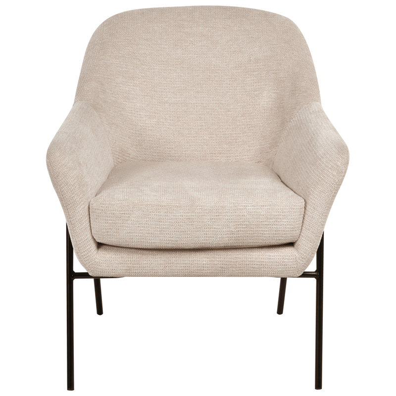 Lænestol Veddige - Beige - Møbler - Stole & lænestole - Lænestole