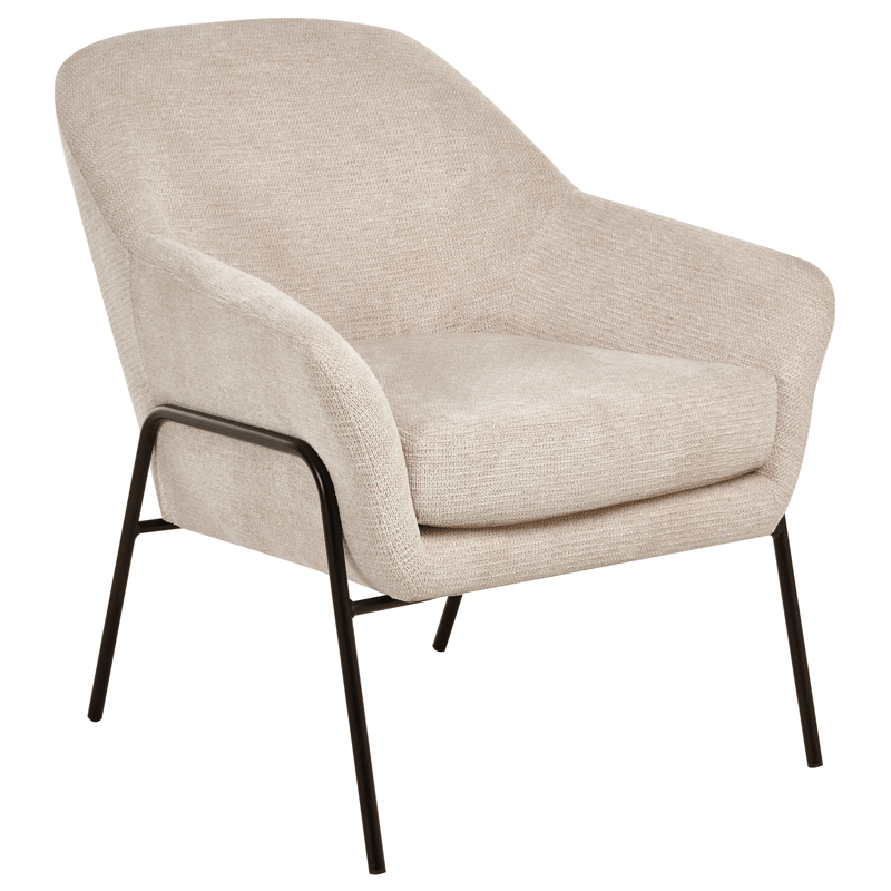 Lænestol Veddige - Beige - Møbler - Stole & lænestole - Lænestole