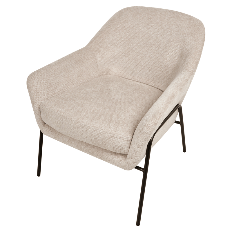 Lænestol Veddige - Beige - Møbler - Stole & lænestole - Lænestole
