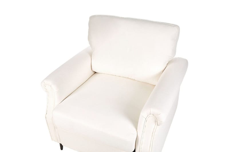 Lænestol Vietas - Hvid, lyst træ - Møbler - Stole & lænestole - Lænestole