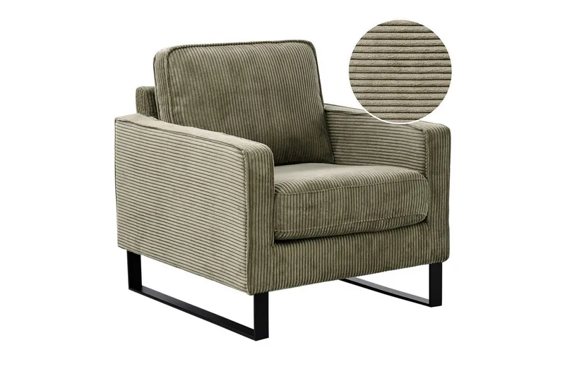 Lænestol Vind, Grå, sort