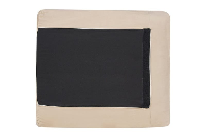 Lænestol Vinterbro - Beige, sort/fløjl - Møbler - Stole & lænestole - Lænestole