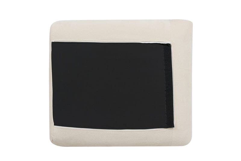 Lænestol Vinterbro - Beige, sort/polyester - Møbler - Stole & lænestole - Lænestole