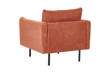 Lænestol Vinterbro - Brun, Sort/Chenille - Møbler - Stole & lænestole - Lænestole