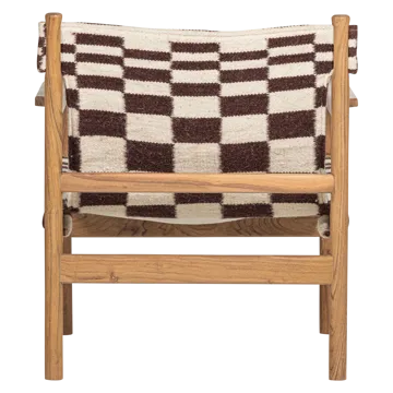 Lænestol Zano - Brun - Møbler - Stole & lænestole - Lænestole
