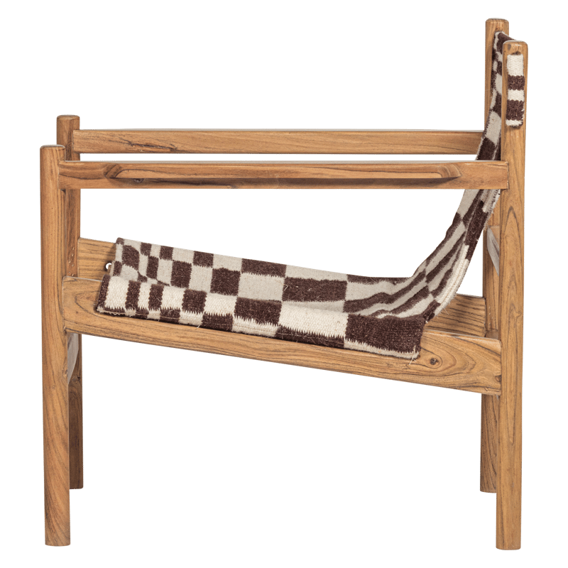 Lænestol Zano - Brun - Møbler - Stole & lænestole - Lænestole