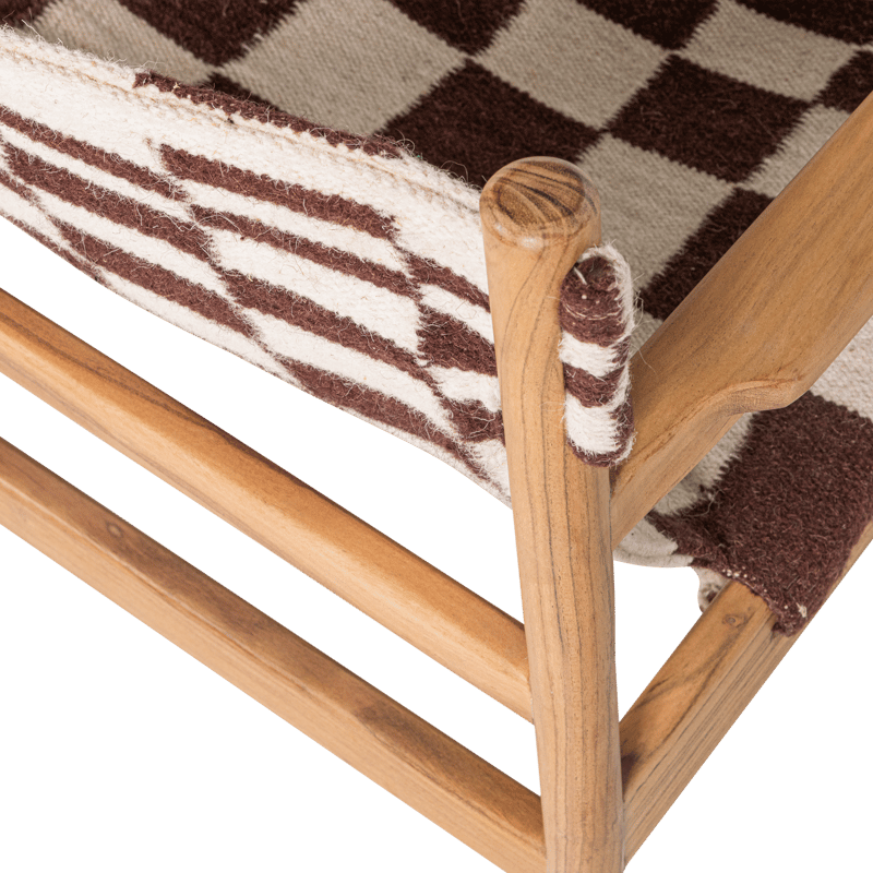 Lænestol Zano - Brun - Møbler - Stole & lænestole - Lænestole