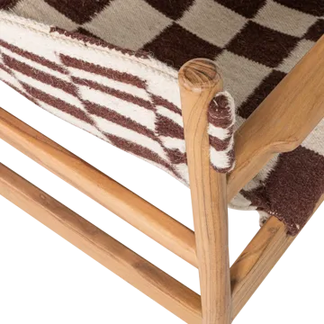 Lænestol Zano - Brun - Møbler - Stole & lænestole - Lænestole