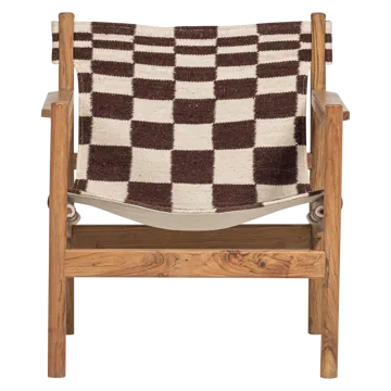 Lænestol Zano - Brun - Møbler - Stole & lænestole - Lænestole