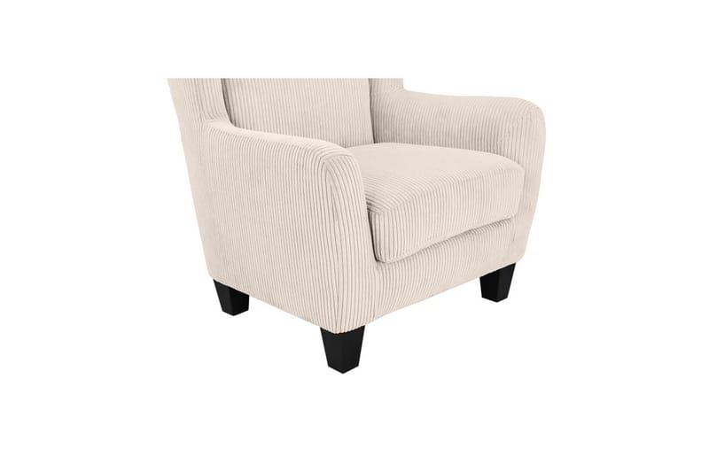 Lænestol Zhili Creme - Creme - Møbler - Stole & lænestole - Lænestole - Øreklapstol