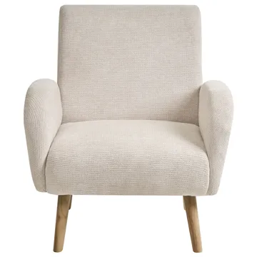 Lænestol Plassen - Lys beige - Møbler - Stole & lænestole - Lænestole
