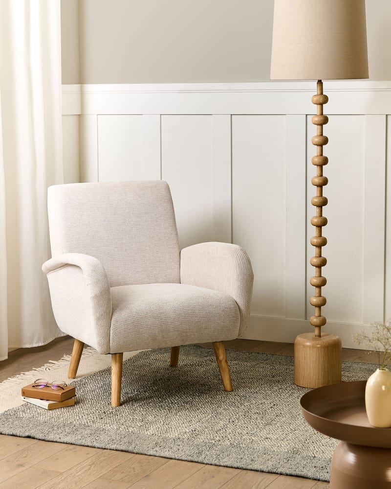 Lænestol Plassen - Lys beige - Møbler - Stole & lænestole - Lænestole