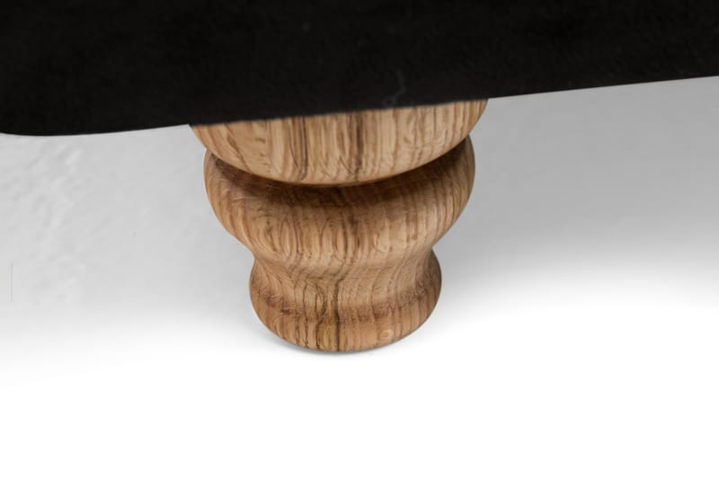 Amiral Lænestol - Sort Velour - Møbler - Stole & lænestole - Lænestole - Øreklapstol