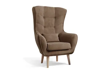 Arti Øreklaplænestol - Beige - Møbler - Stole & lænestole - Lænestole - Øreklapstol