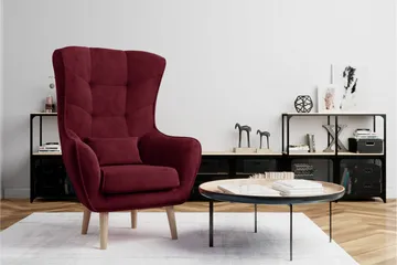 Arti Øreklaplænestol - Bordeaux - Møbler - Stole & lænestole - Lænestole - Øreklapstol